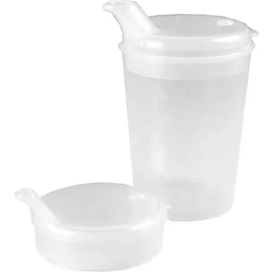 EINNEHMEBECHER bez roktura ar vāku 4 mm, piena krāsā, 1 gab