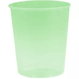 EINNEHMEGLAS Plastmasas 30 ml zaļš, 10 gab
