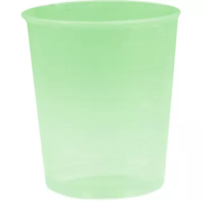 EINNEHMEGLAS Plastmasas 30 ml zaļš, 10 gab