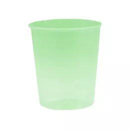 EINNEHMEGLAS Plastmasas 30 ml zaļš, 10 gab