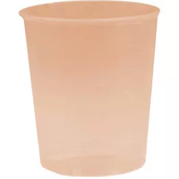 EINNEHMEGLAS Plastmasas 30 ml sarkans, 10 gab