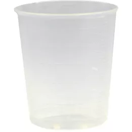 EINNEHMEGLAS Plastmasas 30 ml caurspīdīgs+vāks, 1 gab