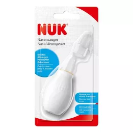 NUK Deguna aspirators 1 izmēra, balta kārba, 1 gab
