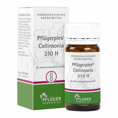 PFLÜGERPLEX Collinsonia 310 H tabletes, 100 gab