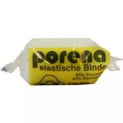 PORENA Elastīgs marles pārsējs 4 cm balts ar cello, 1 gab PORENA Elastīgs marles pārsējs 4 cm balts ar cello, 1 gab