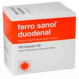 FERRO SANOL divpadsmitpirkstu zarnas Hartkaps.m.msr.überz.Pell., 100 gab