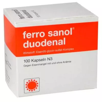 FERRO SANOL divpadsmitpirkstu zarnas Hartkaps.m.msr.überz.Pell., 100 gab