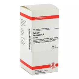 CALCIUM FLUORATUM D 3 tabletes, 200 kapsulas