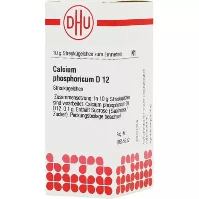 CALCIUM PHOSPHORICUM D 12 bumbiņas, 10 g