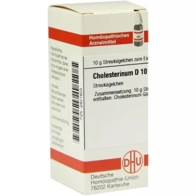 CHOLESTERINUM D 10 globules, 10 g