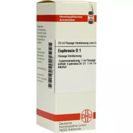 EUPHRASIA D 1 atšķaidījums, 20 ml