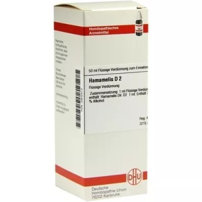 HAMAMELIS D 2 atšķaidījums, 50 ml