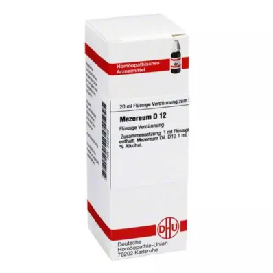 MEZEREUM D 12 atšķaidījums, 20 ml MEZEREUM D 12 atšķaidījums, 20 ml