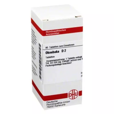 OKOUBAKA D 2 tabletes, 80 kapsulas