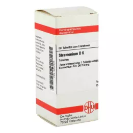 STRAMONIUM D 6 tabletes, 80 kapsulas