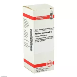 ACIDUM OXALICUM D 6 atšķaidījums, 20 ml