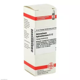 ADRENALINUM HYDROCHLORICUM D 12 atšķaidījums, 20 ml