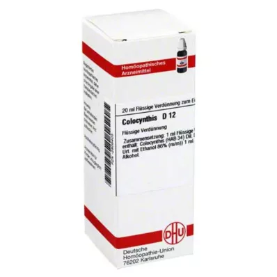 COLOCYNTHIS D 12 atšķaidījums, 20 ml COLOCYNTHIS D 12 atšķaidījums, 20 ml