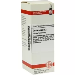 QUEBRACHO D 2 atšķaidījums, 20 ml