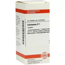 ECHINACEA HAB D 1 tabletes, 80 kapsulas