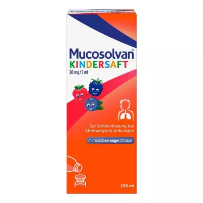 MUCOSOLVAN Bērnu sula 30 mg/5 ml, 100 ml