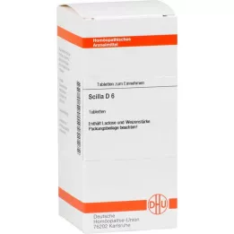 SCILLA D 6 tabletes, 80 kapsulas
