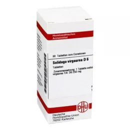 SOLIDAGO VIRGAUREA D 6 tabletes, 80 kapsulas