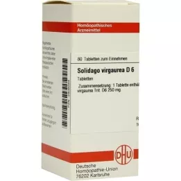 SOLIDAGO VIRGAUREA D 6 tabletes, 80 kapsulas