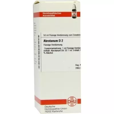 ABROTANUM D 2 atšķaidījums, 50 ml