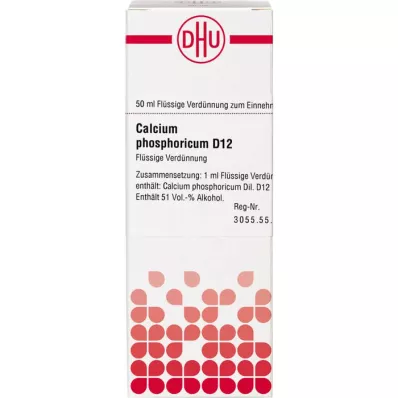 CALCIUM PHOSPHORICUM D 12 atšķaidījums, 50 ml