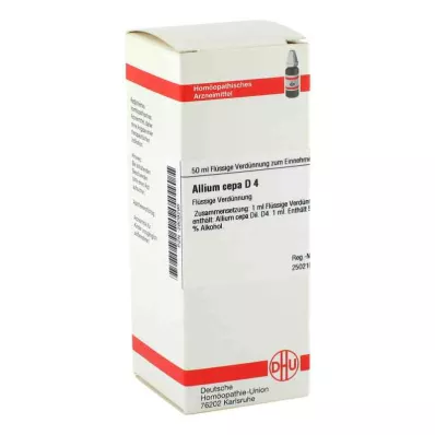 ALLIUM CEPA D 4 atšķaidījums, 50 ml ALLIUM CEPA D 4 atšķaidījums, 50 ml