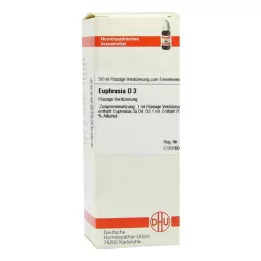 EUPHRASIA D 3 atšķaidījums, 50 ml