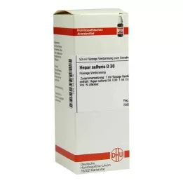 HEPAR SULFURIS D 30 atšķaidījums, 50 ml