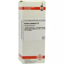 KALIUM JODATUM D 6 atšķaidījums, 50 ml