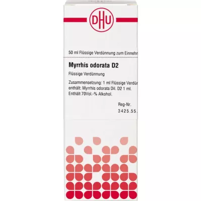 MYRRHIS odorata D 2 atšķaidījums, 50 ml