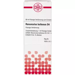 RANUNCULUS BULBOSUS D 4 atšķaidījums, 50 ml