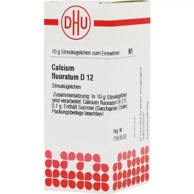 CALCIUM FLUORATUM D 12 bumbiņas, 10 g