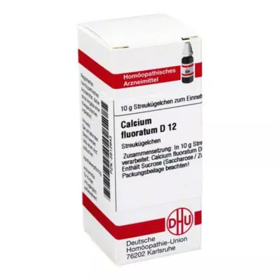 CALCIUM FLUORATUM D 12 bumbiņas, 10 g
