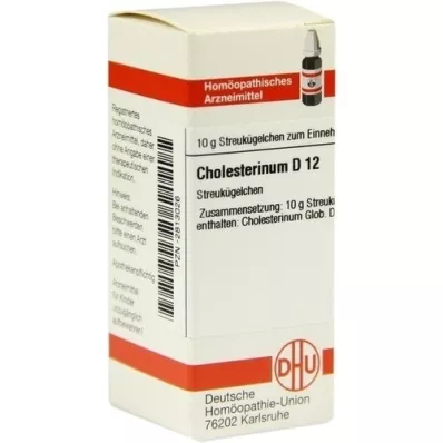 CHOLESTERINUM D 12 bumbiņas, 10 g