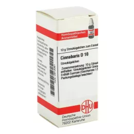 CINNABARIS D 10 globules, 10 g