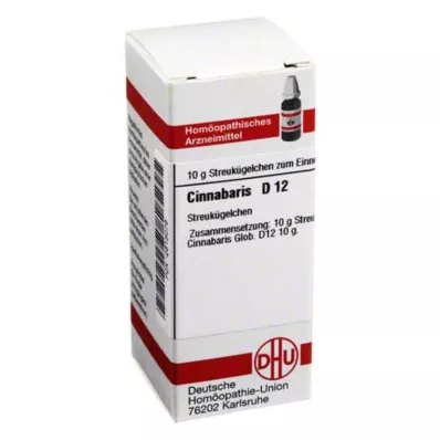 CINNABARIS D 12 bumbiņas, 10 g