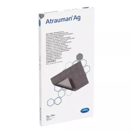 ATRAUMAN Ag 10x20 cm sterili kompresi, 10 gab