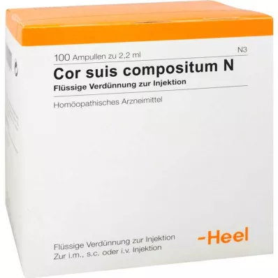 COR SUIS Compositum N ampulas, 100 gab