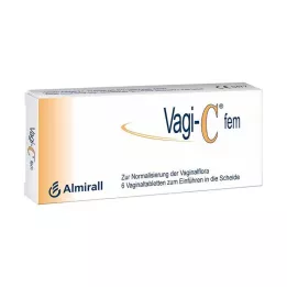 VAGI C Fem vaginālas tabletes, 6 gab