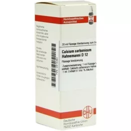 CALCIUM CARBONICUM Hahnemanni D 12 atšķaidījums, 20 ml