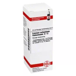 CALCIUM CARBONICUM Hahnemanni D 12 atšķaidījums, 20 ml