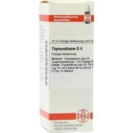 THYREOIDINUM D 4 atšķaidījums, 20 ml