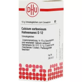 CALCIUM CARBONICUM Hahnemanni D 12 globuļu, 10 g