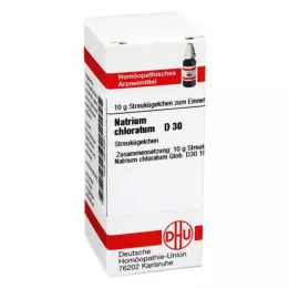 NATRIUM CHLORATUM D 30 bumbiņas, 10 g