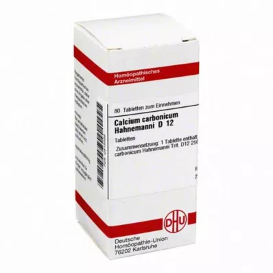 CALCIUM CARBONICUM Hahnemanni D 12 tabletes, 80 gab CALCIUM CARBONICUM Hahnemanni D 12 tabletes, 80 gab